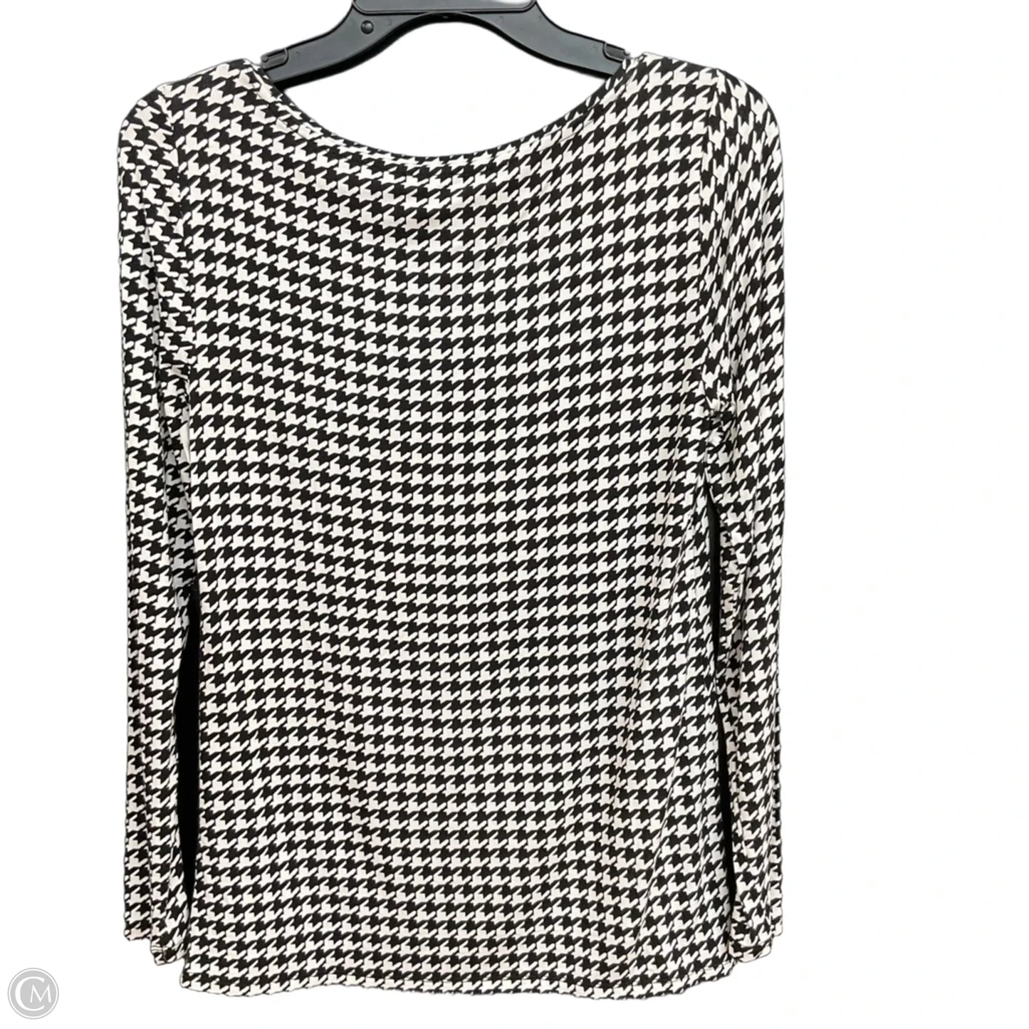 Top Short Sleeve By White House Black Market In Black & White, Size: Xs