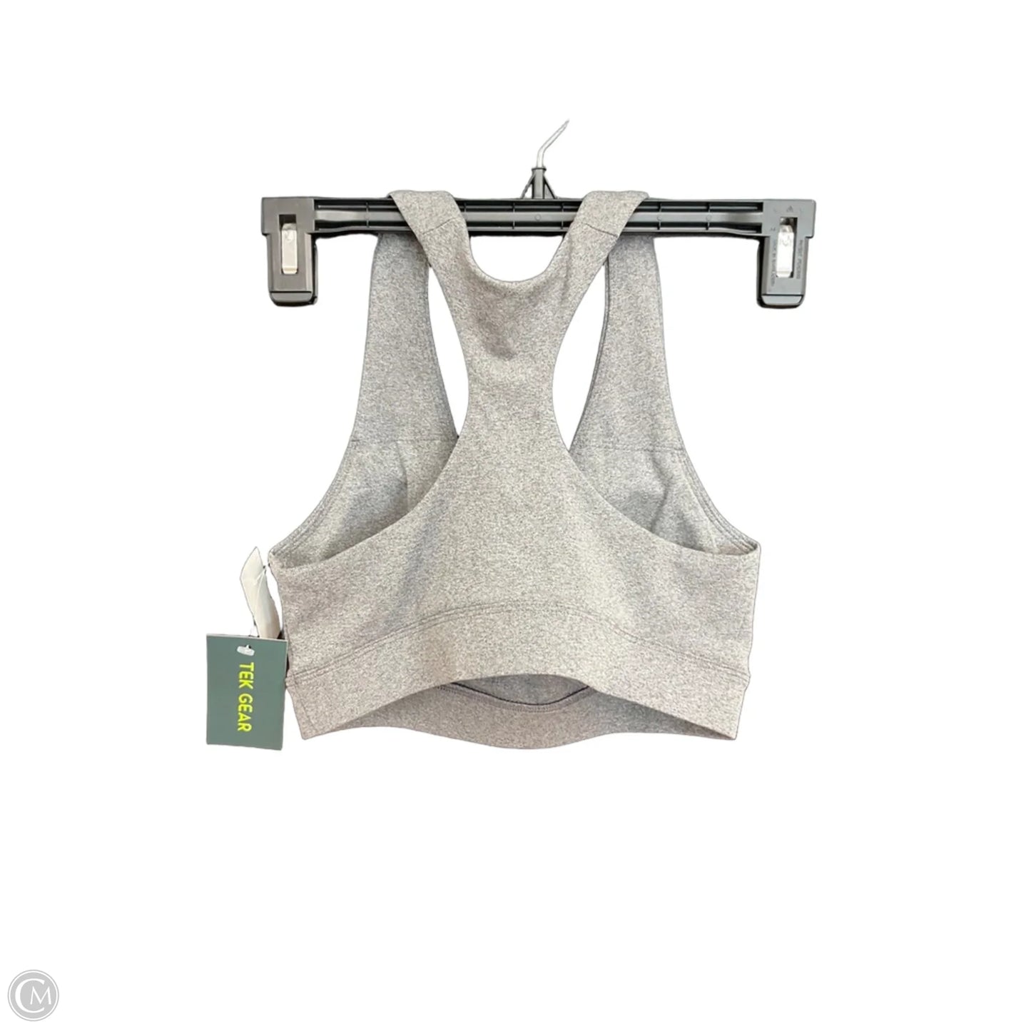 Athletic Bra By Tek Gear In Grey, Size: S