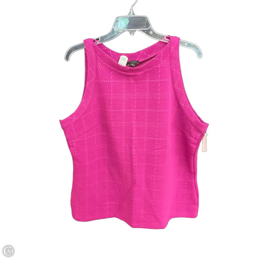 Top Sleeveless By Ann Taylor In Purple, Size: Xl