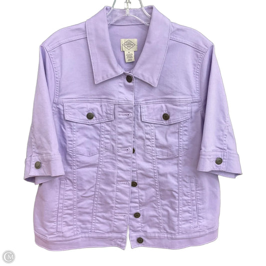 Jacket Other By St Johns Bay In Purple, Size: Xl