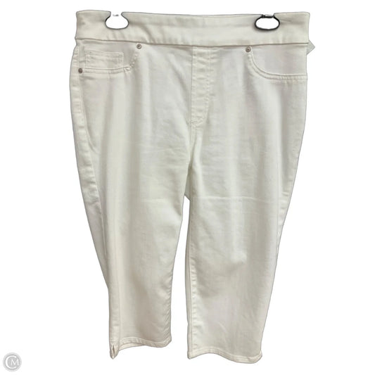 Capris By Chicos In White, Size: 6