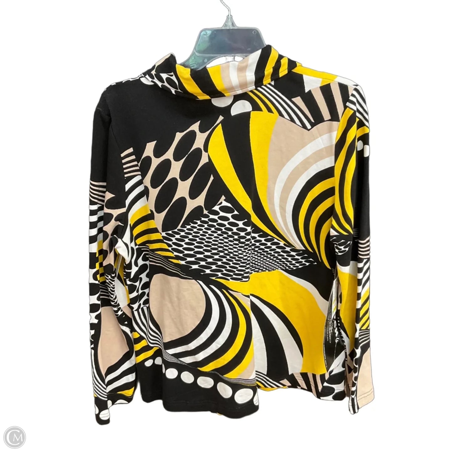 Jacket Other By Onque In Black & Yellow, Size: L