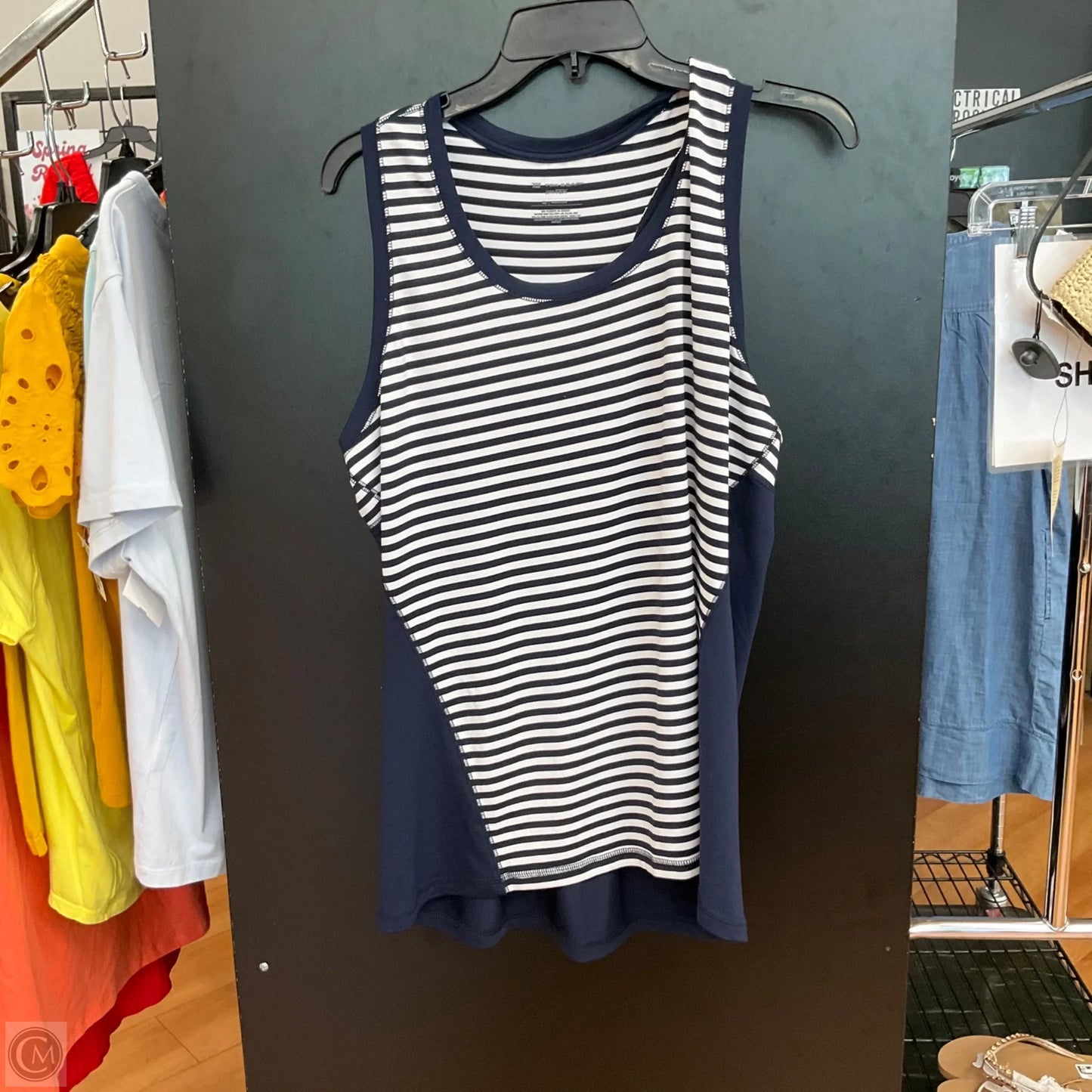 Athletic Tank Top By Tek Gear In Blue, Size: Xl