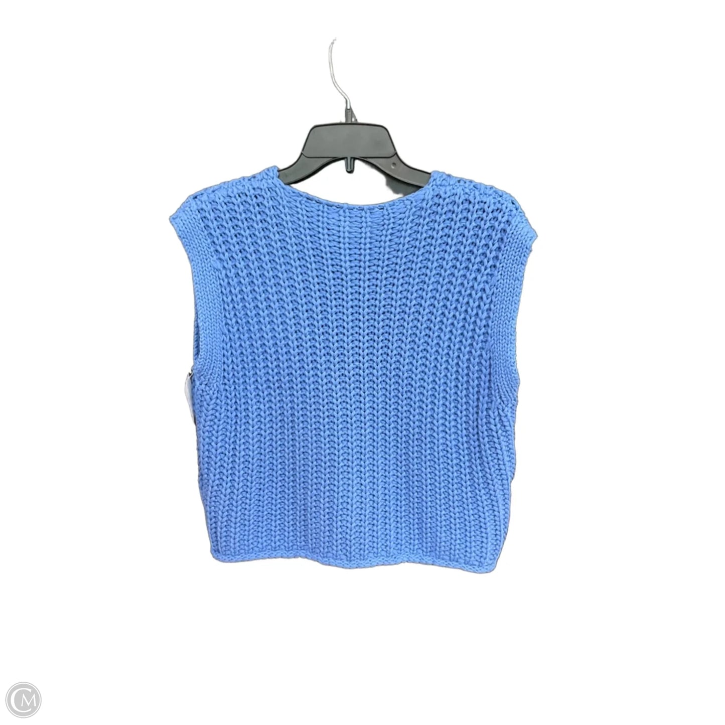 Top Sleeveless By Evereve In Blue, Size: S
