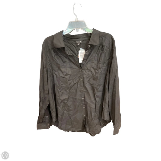 Blouse Long Sleeve By Torrid In Black, Size: 2x