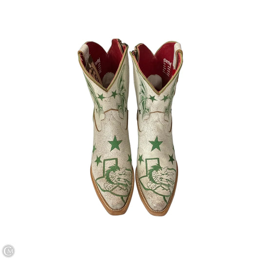 Boots Western By Cmb In Green & White, Size: 8.5