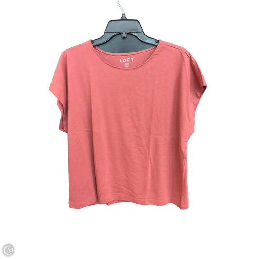 Top Sleeveless By Loft In Brown, Size: Xlp