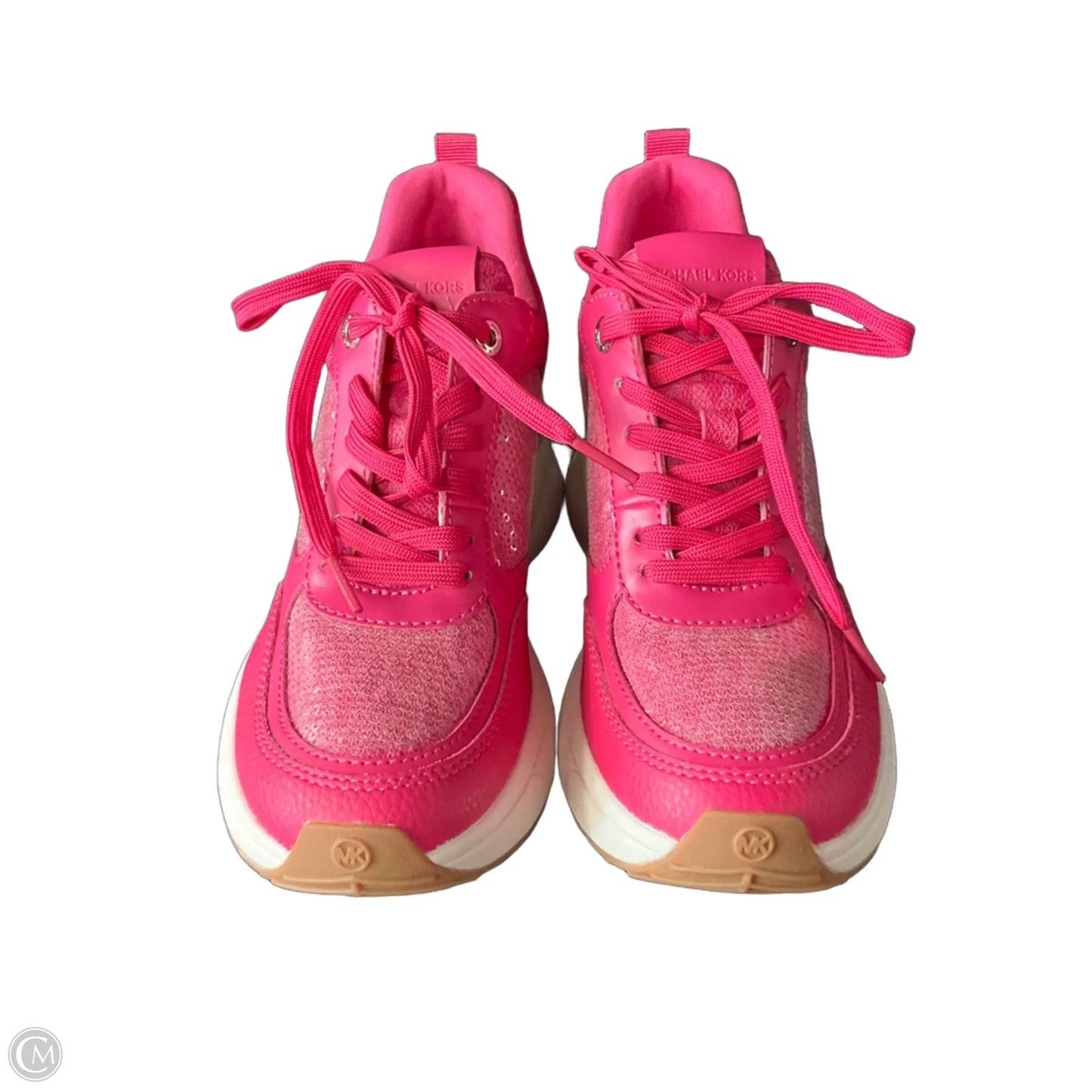 Shoes Designer By Michael Kors In Pink, Size: 6.5
