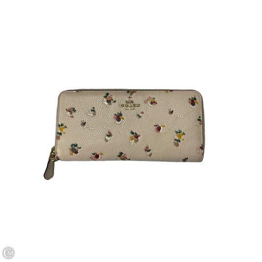 Wallet Designer By Coach, Size: Large