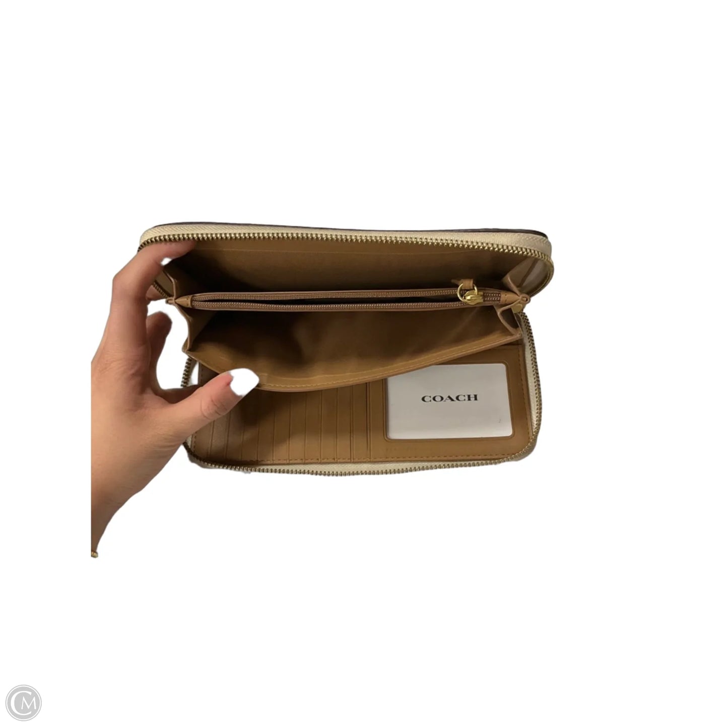 Wallet Designer By Coach, Size: Large