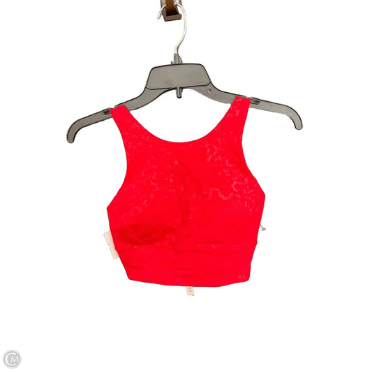 Athletic Bra By Lululemon In Red, Size: 4