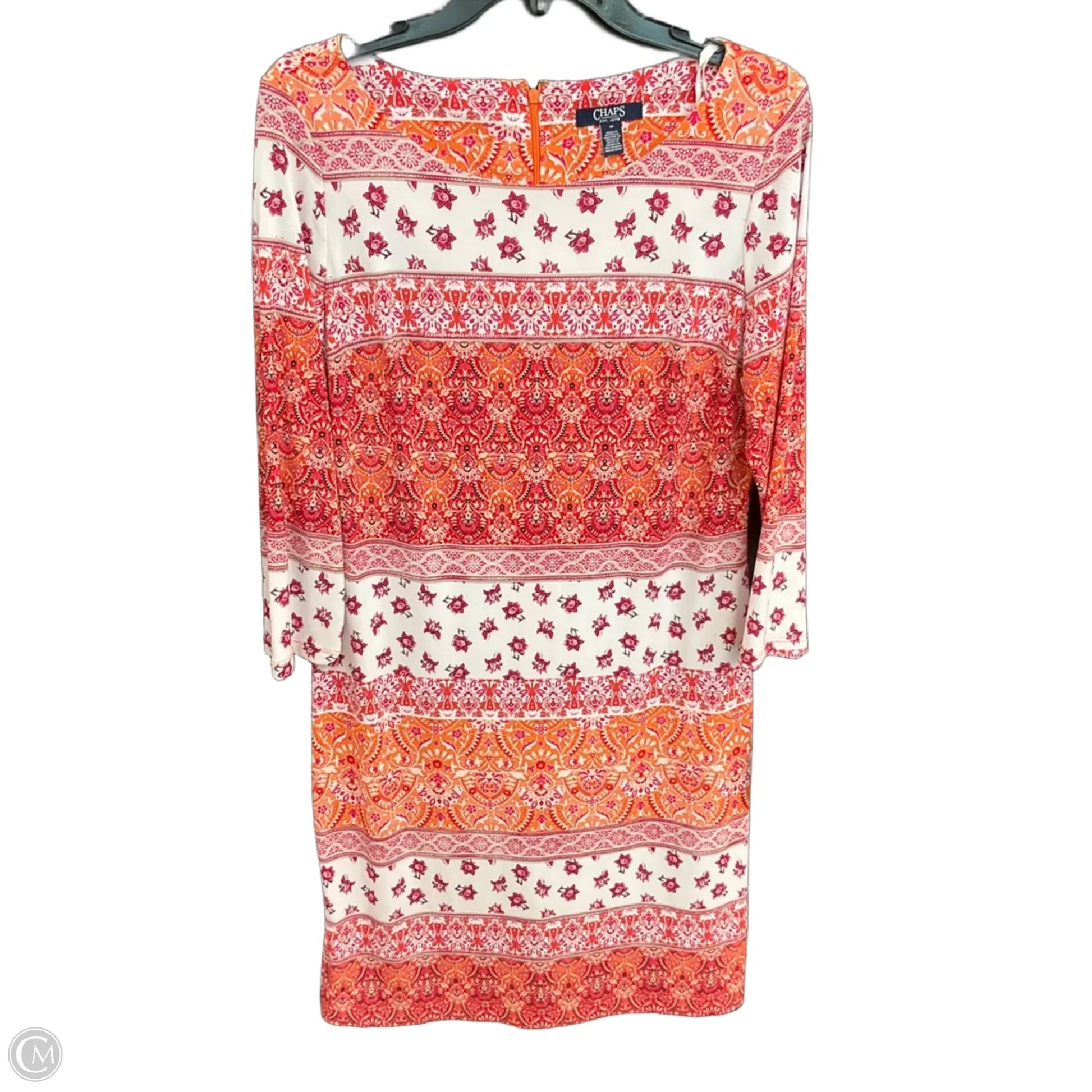 Dress Casual Maxi By Chaps In Geometric Pattern, Size: M – Clothes Mentor  Upper Arlington OH #105