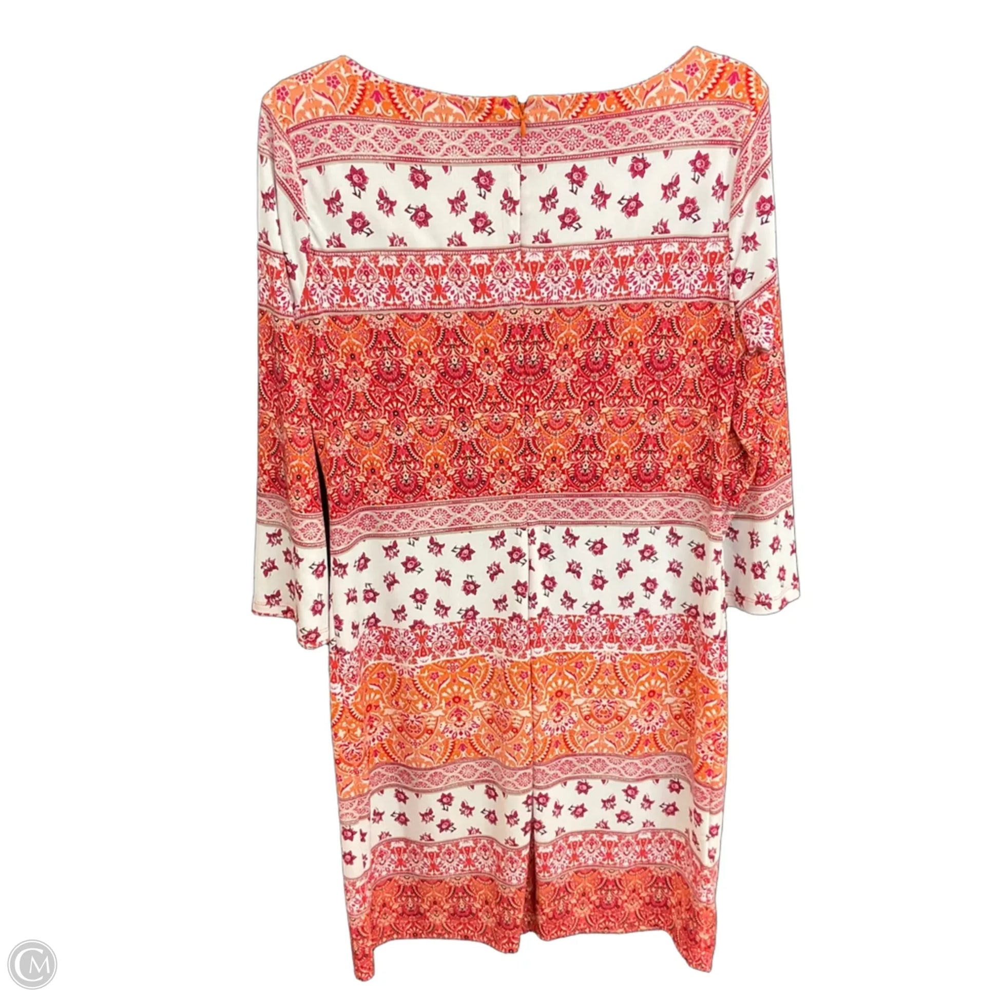 Dress Casual Maxi By Chaps In Geometric Pattern, Size: M – Clothes Mentor  Upper Arlington OH #105