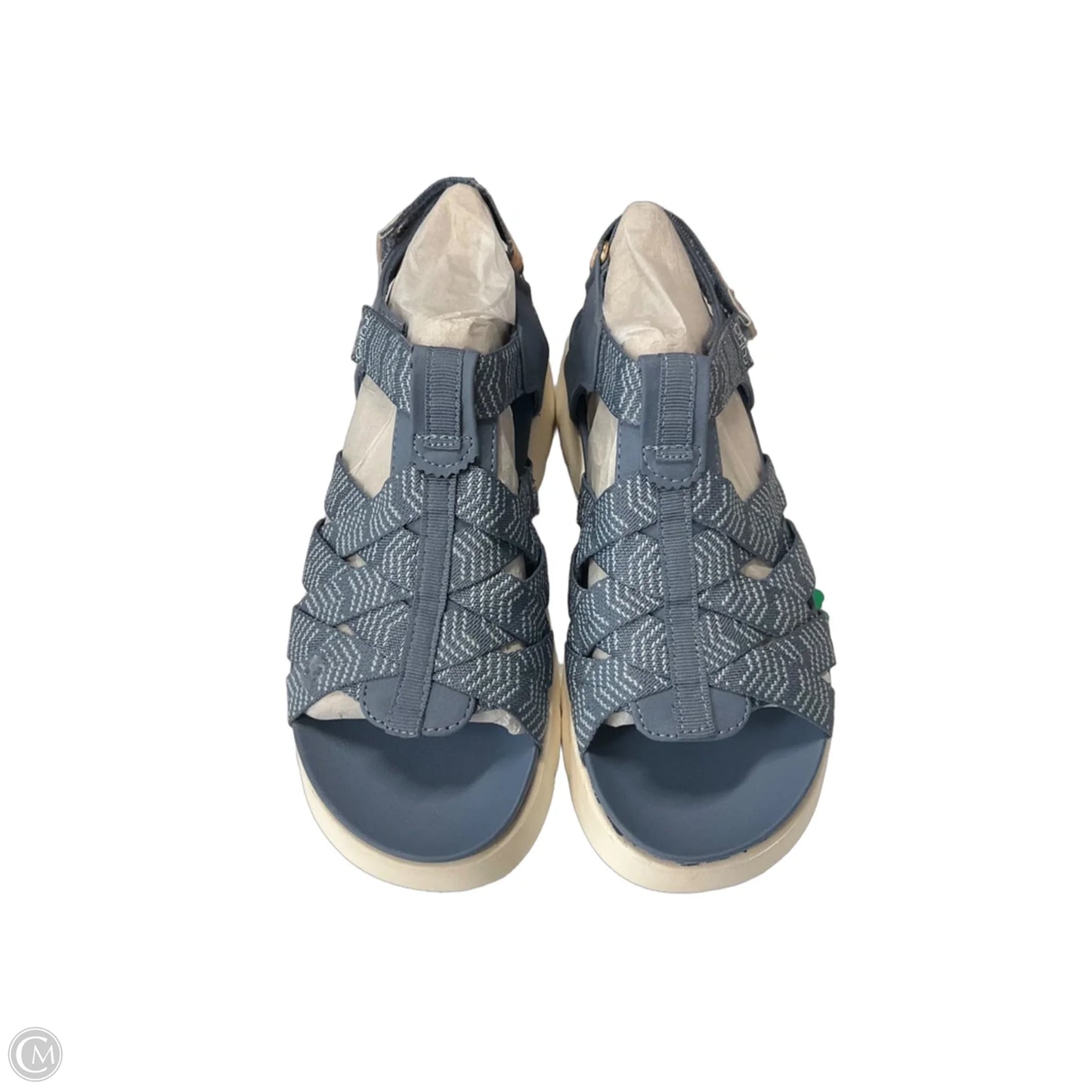 Sandals Flats By Cmc In Blue, Size: 8
