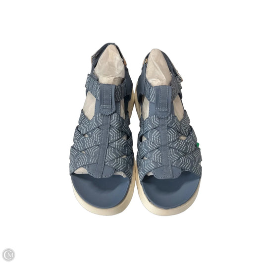 Sandals Flats By Cmc In Blue, Size: 8