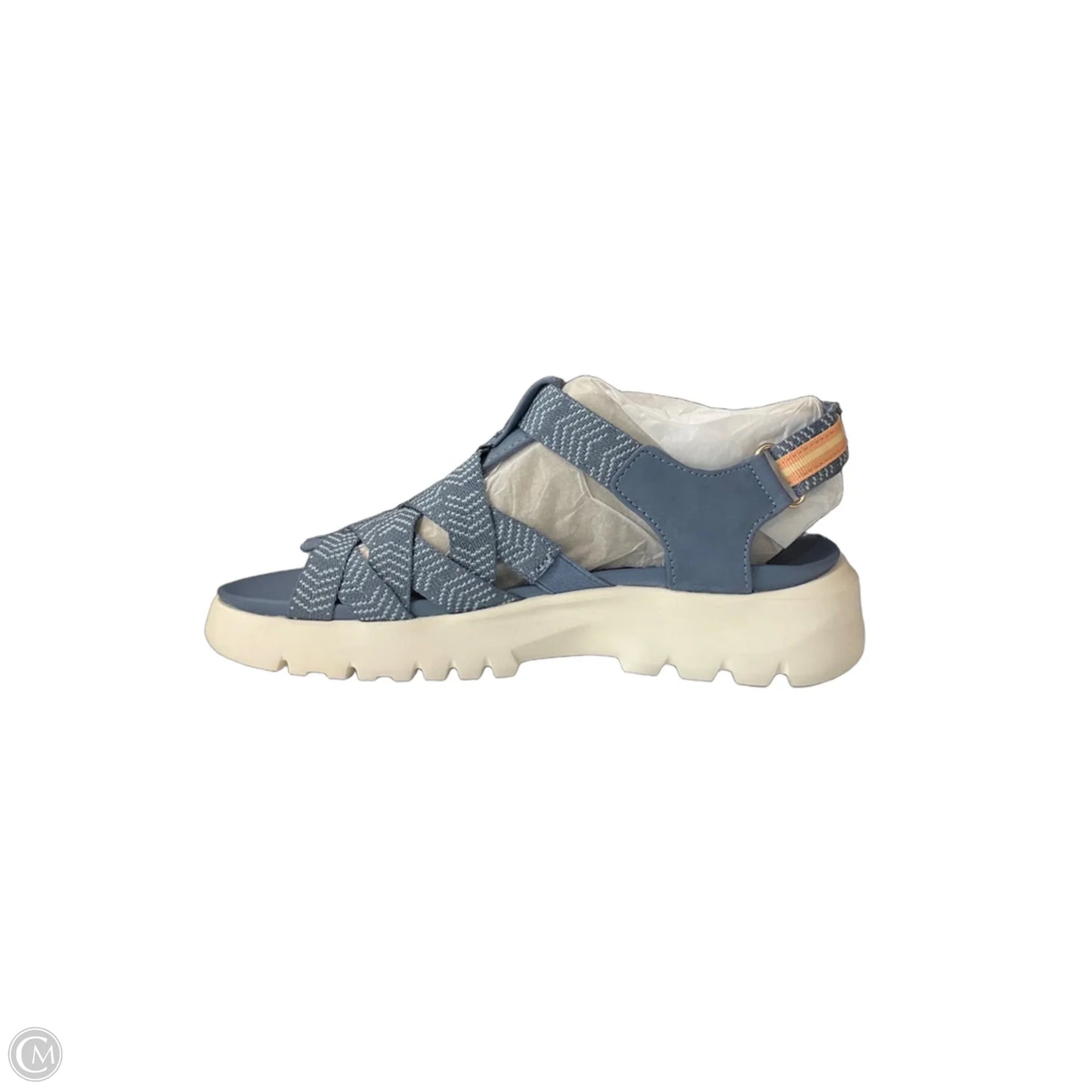 Sandals Flats By Cmc In Blue, Size: 8