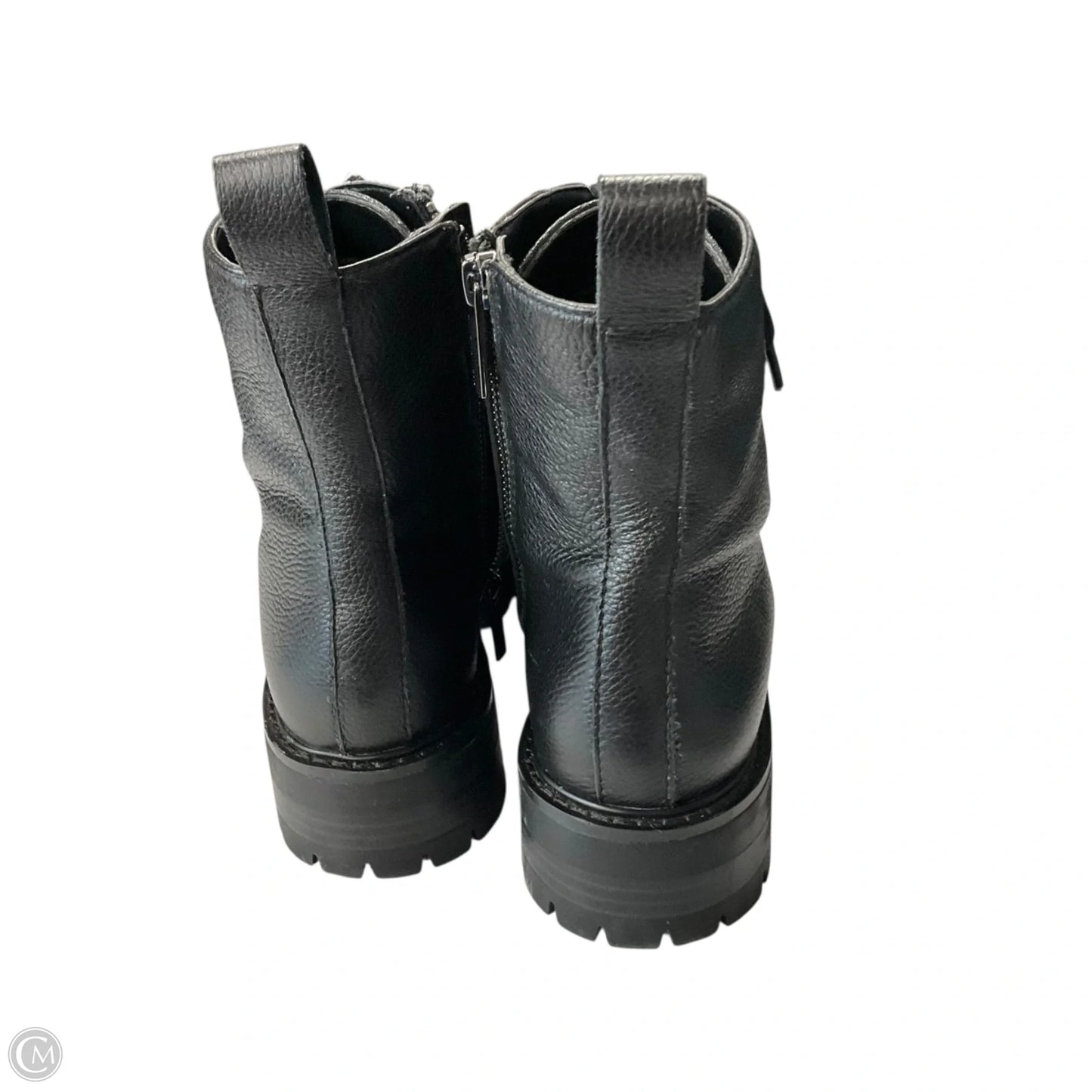 Boots Designer By Karl Lagerfeld In Black, Size: 7