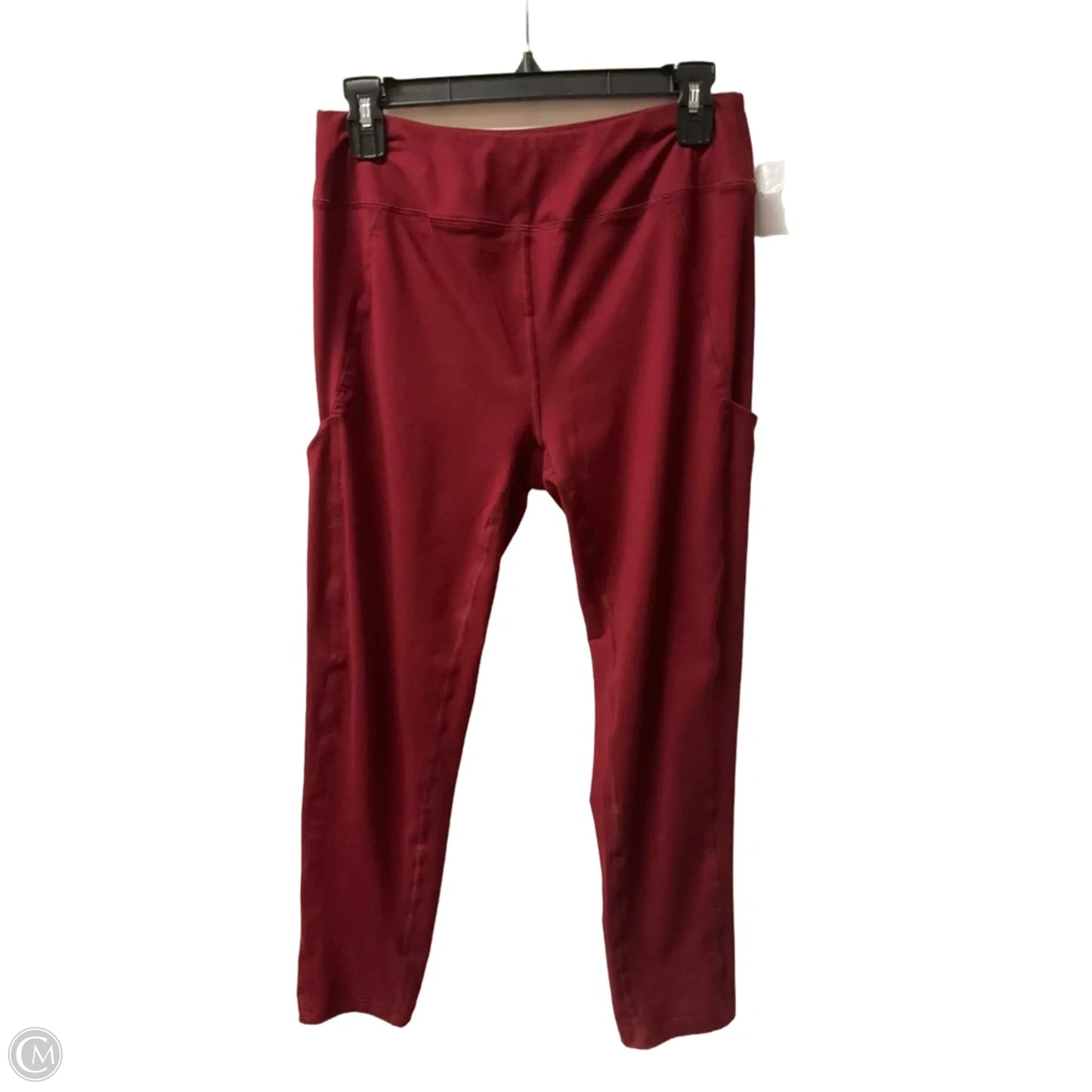 Athletic Leggings By Lululemon In Red, Size: 6