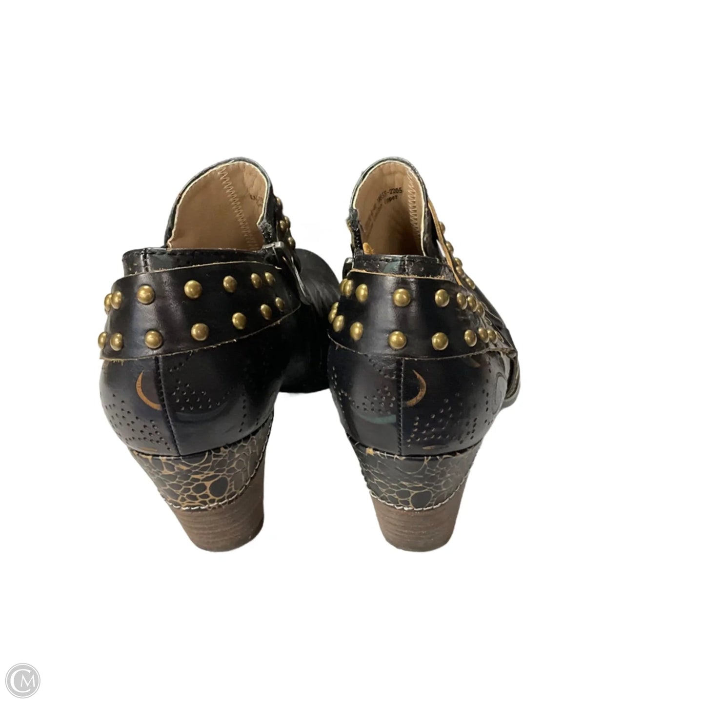 Boots Ankle Heels By Spring Step In Black, Size: 9