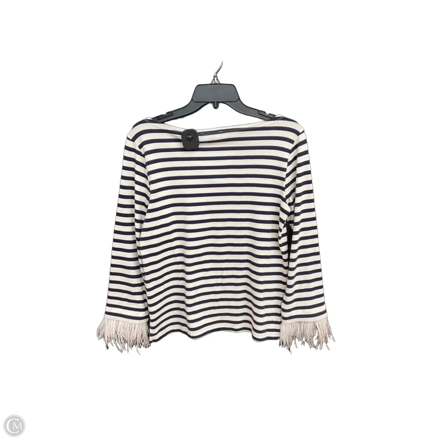Top Long Sleeve By J. Crew In Striped Pattern, Size: S