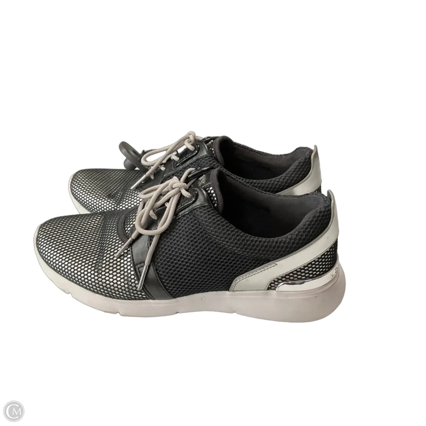 Shoes Sneakers By Michael By Michael Kors In Grey & White, Size: 8
