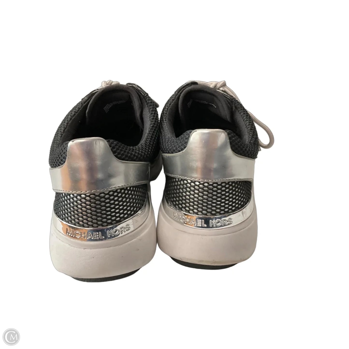 Shoes Sneakers By Michael By Michael Kors In Grey & White, Size: 8