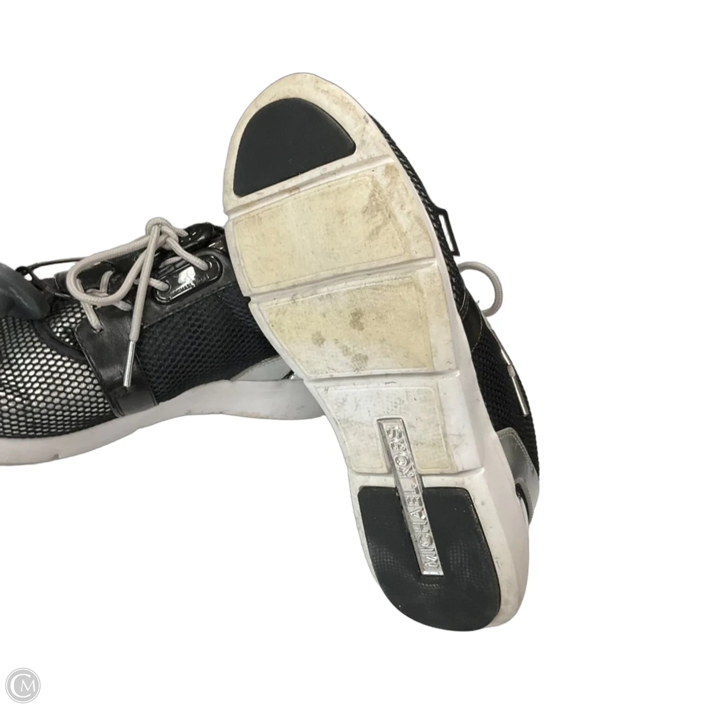 Shoes Sneakers By Michael By Michael Kors In Grey & White, Size: 8