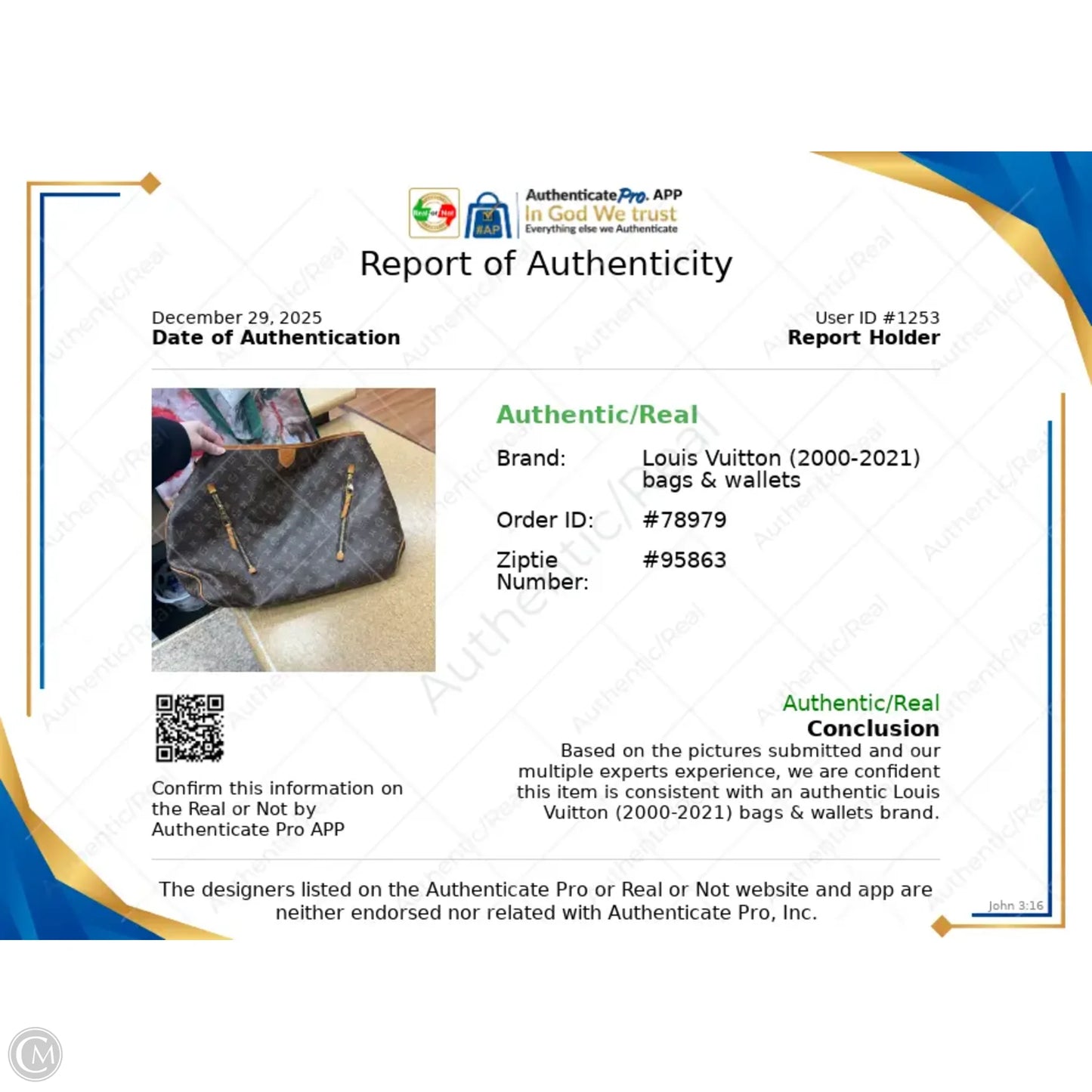 Tote Luxury Designer By Louis Vuitton, Size: Large