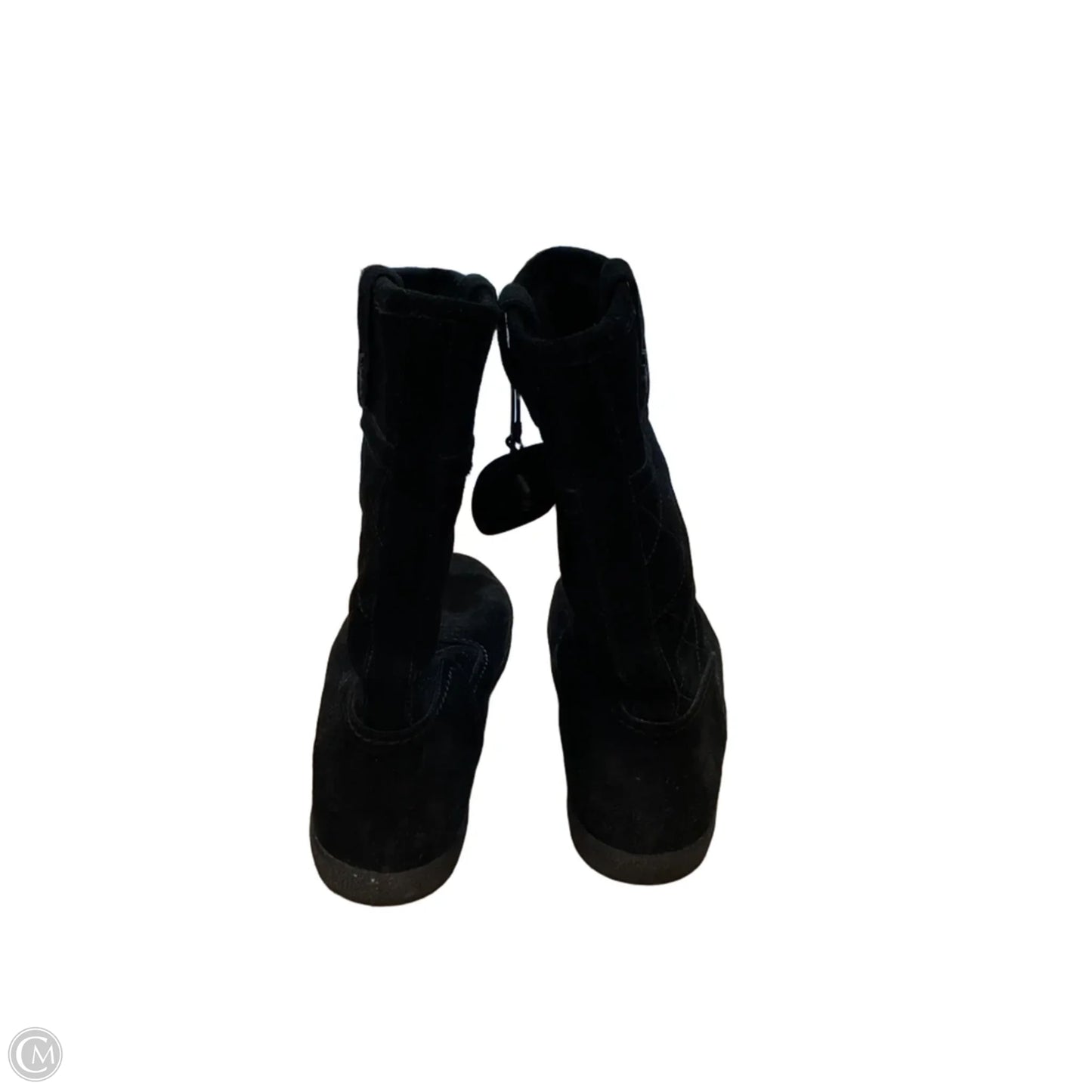 Boots Designer By Tory Burch In Black, Size: 8