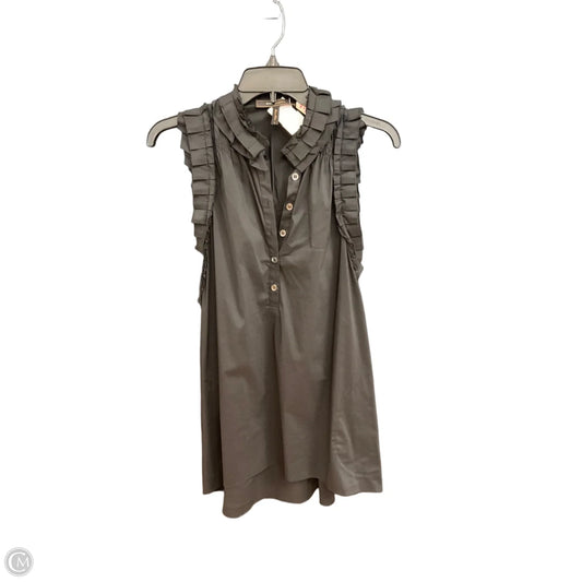 Top Sleeveless By Bcbg In Black, Size: S