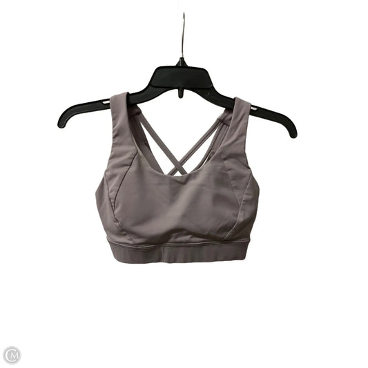 Athletic Bra By Lululemon In Purple, Size: 6