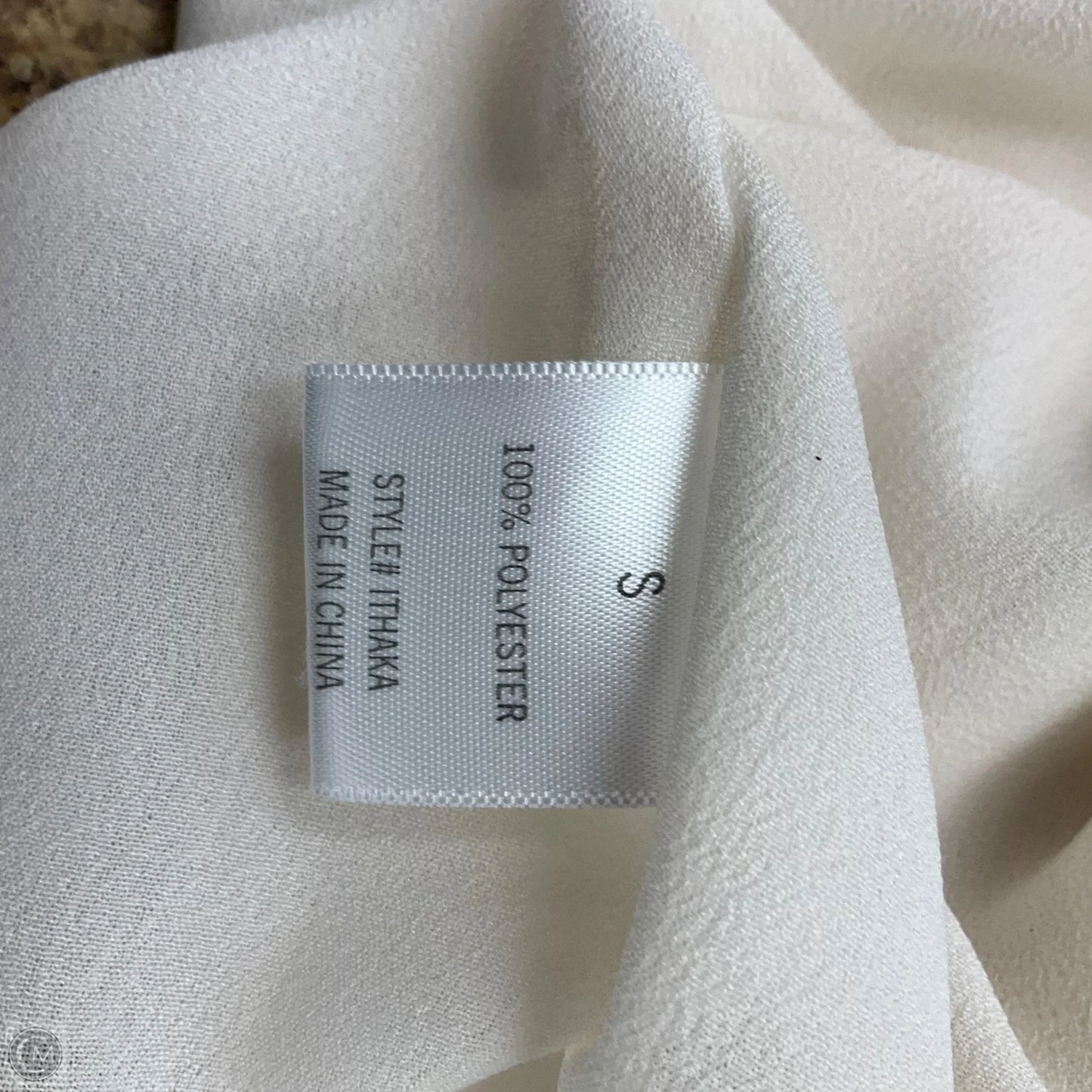 Top Short Sleeve By Mi Ami In White, Size: S