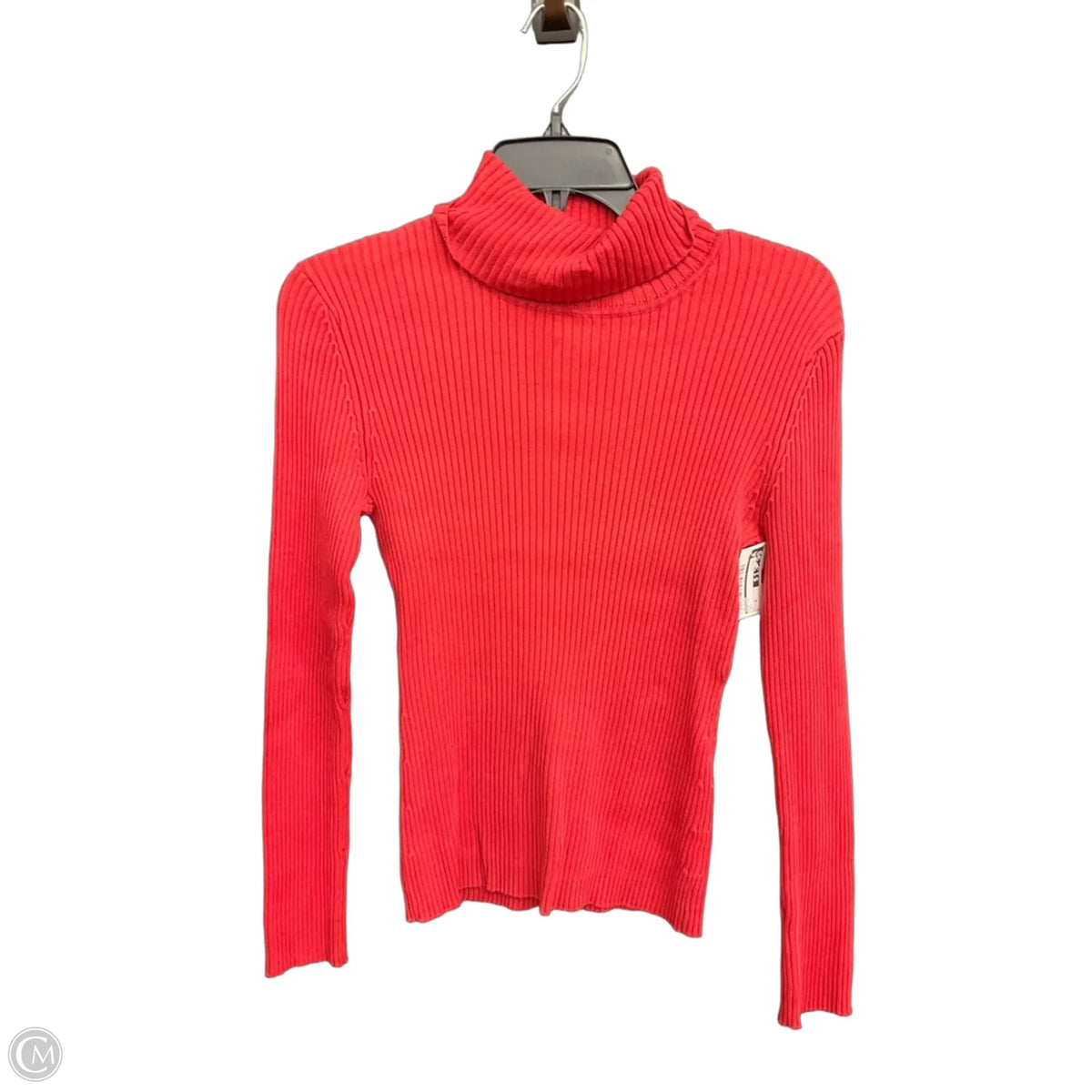 Top Long Sleeve By Chicos In Red, Size: S