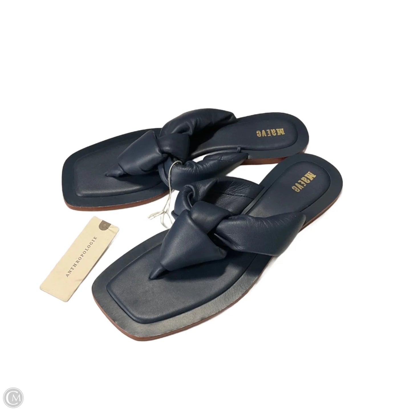 Sandals Flats By Maeve In Blue, Size: 8