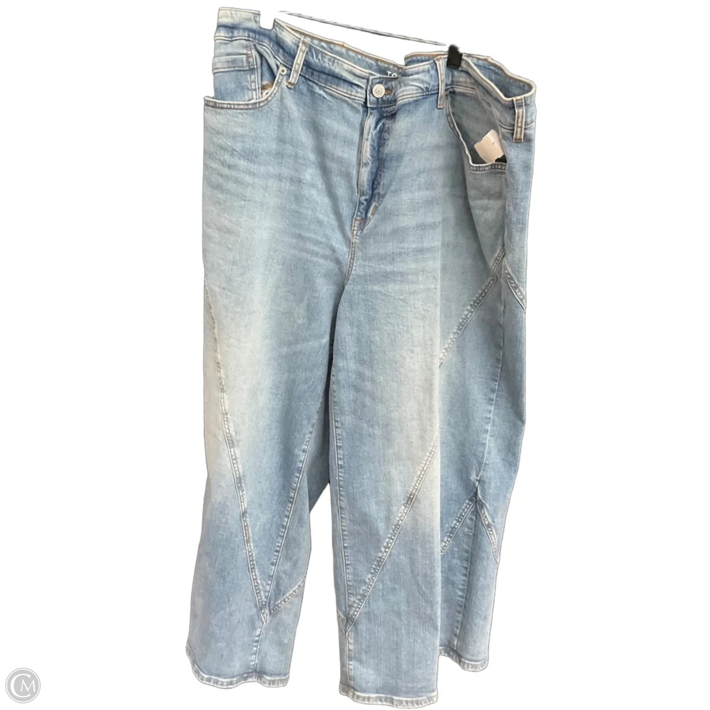Jeans Wide Leg By Torrid In Blue, Size: 24