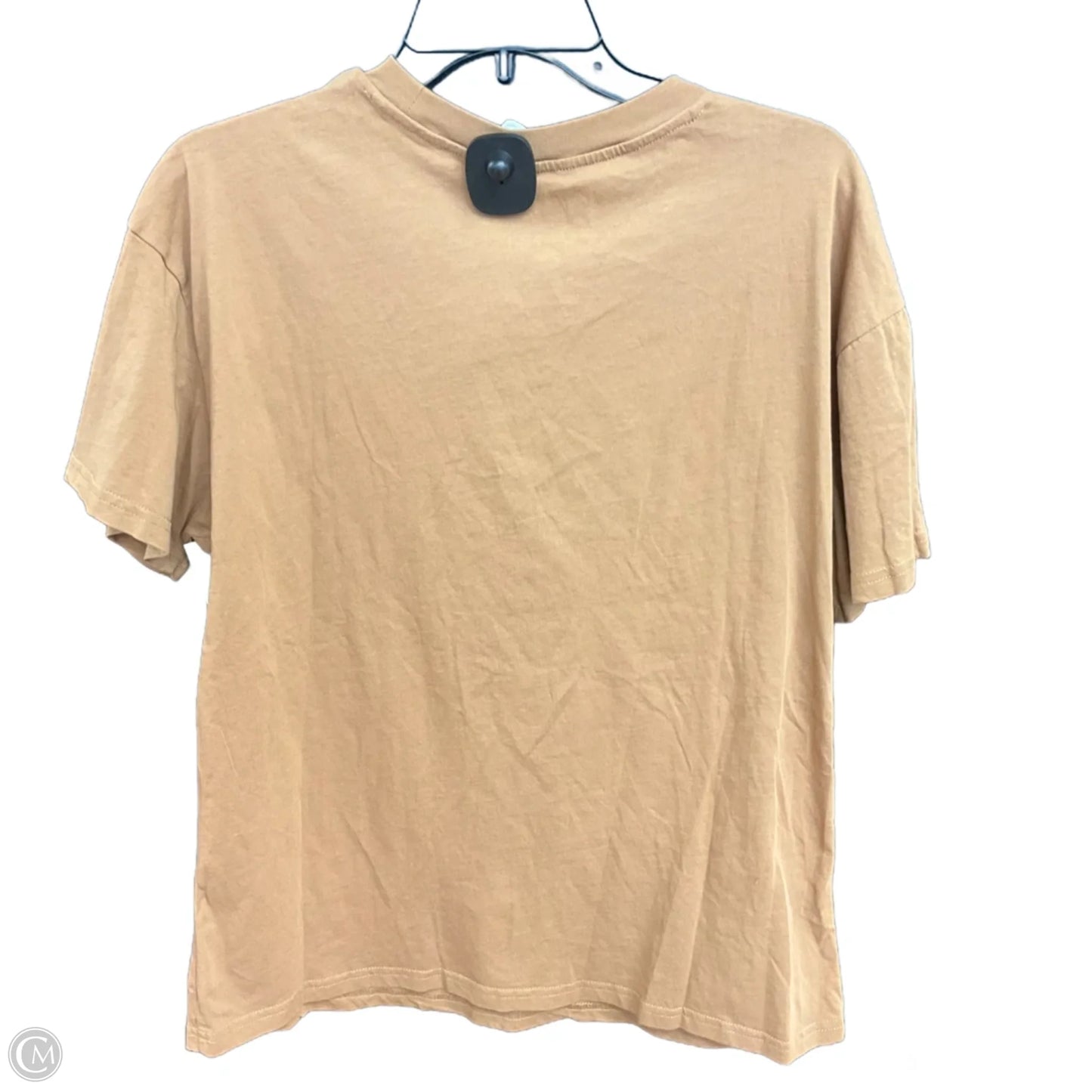 Top Short Sleeve By Clothes Mentor In Bronze, Size: S