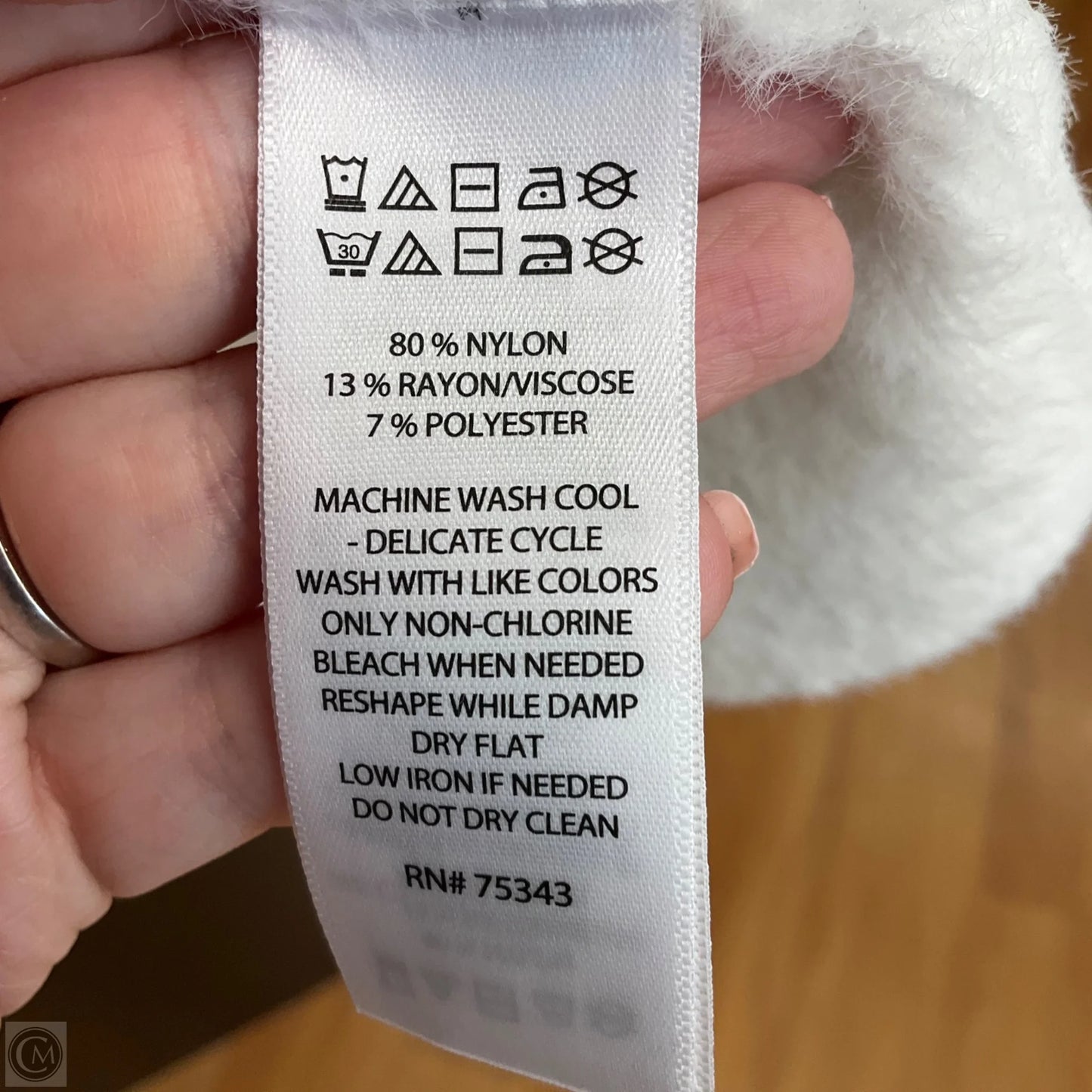 Sweater By Bailey 44 In White, Size: S