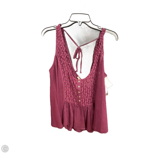 Top Sleeveless By Torrid In Purple, Size: 0x