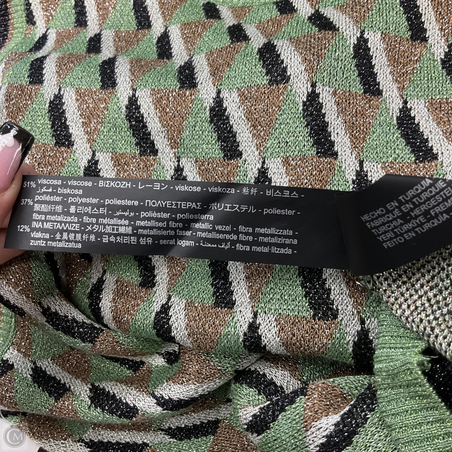 Pants Suit 2pc By Zara In Green, Size: S