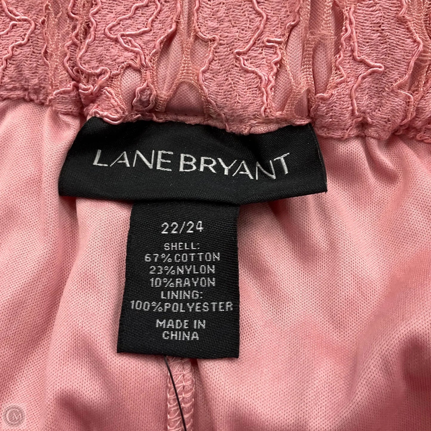 Pants Other By Lane Bryant In Pink, Size: 22