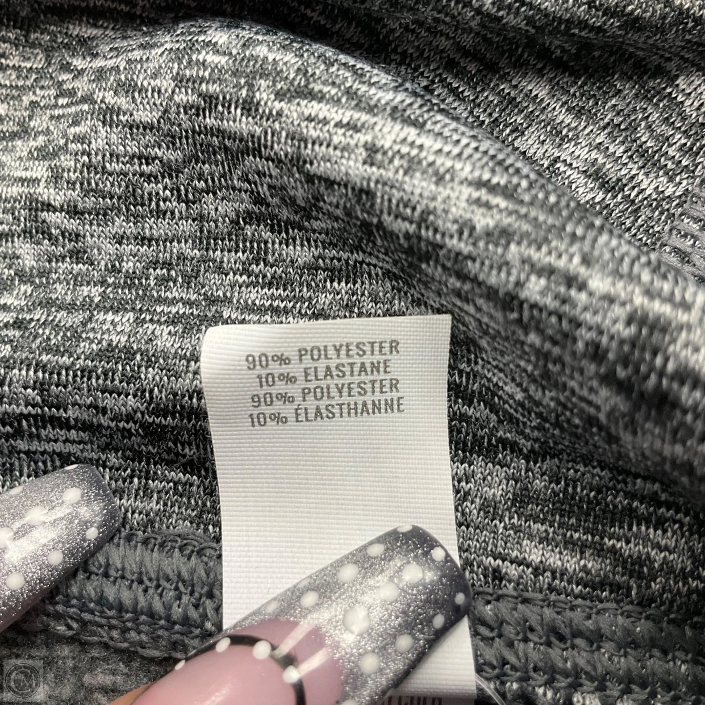 Athletic Leggings By Aerie In Grey, Size: L