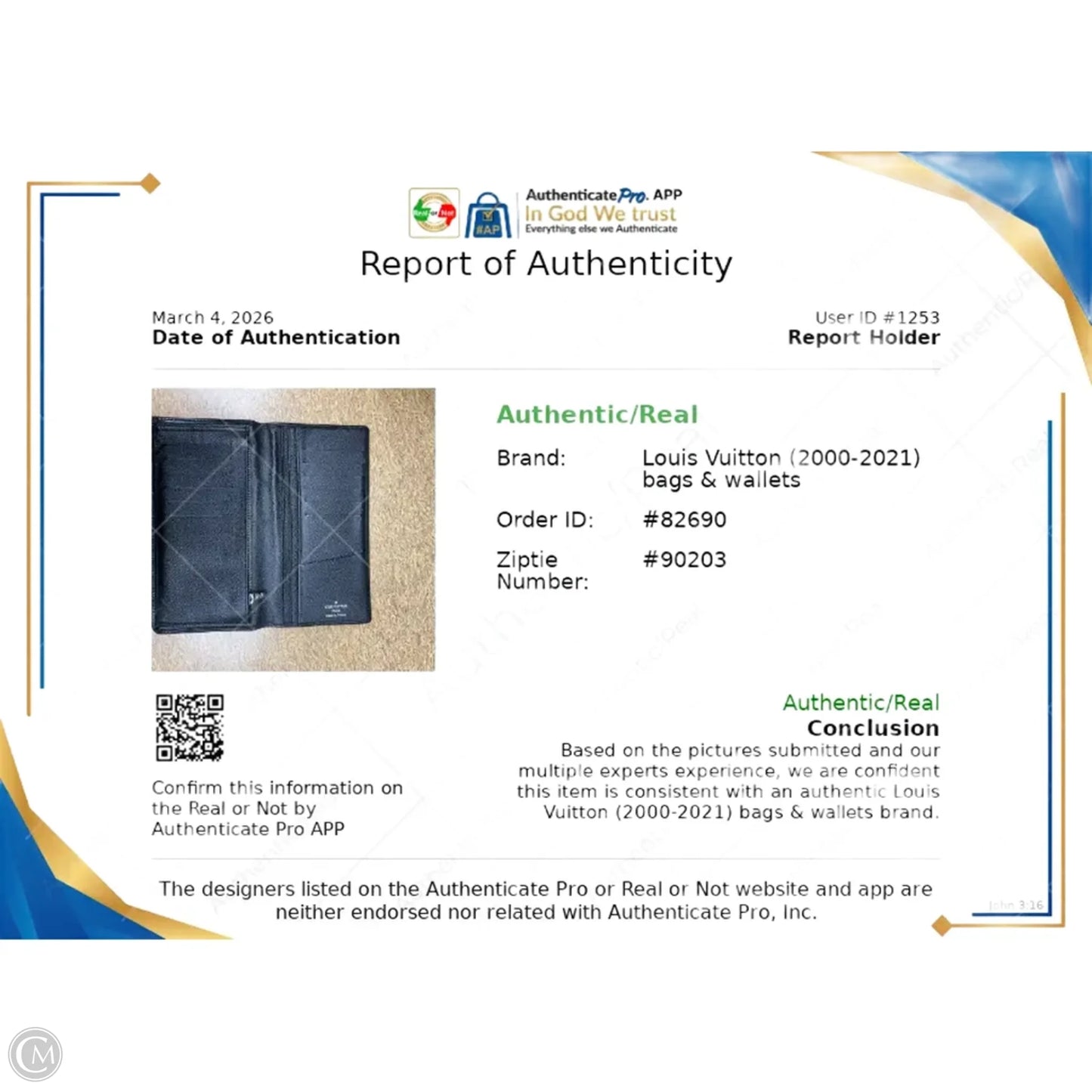 Wallet Luxury Designer By Louis Vuitton, Size: Medium