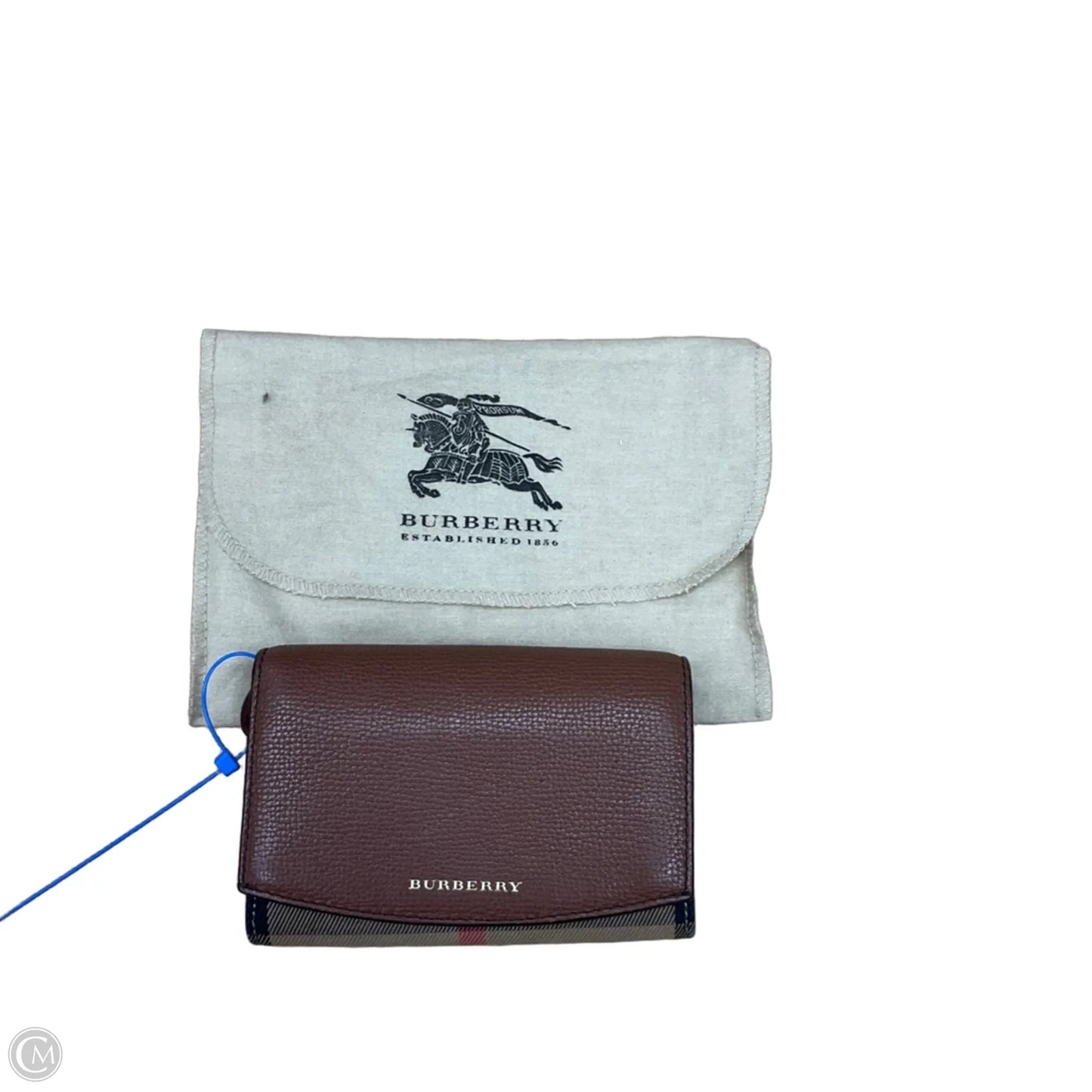 Wallet Luxury Designer By Burberry, Size: Medium