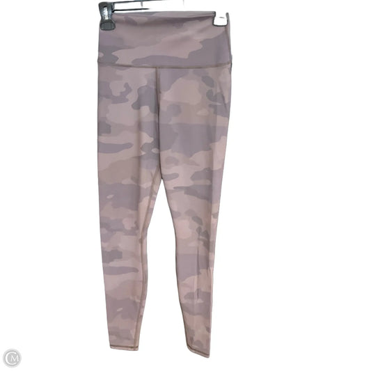 Athletic Leggings By Alo In Camouflage Print, Size: S