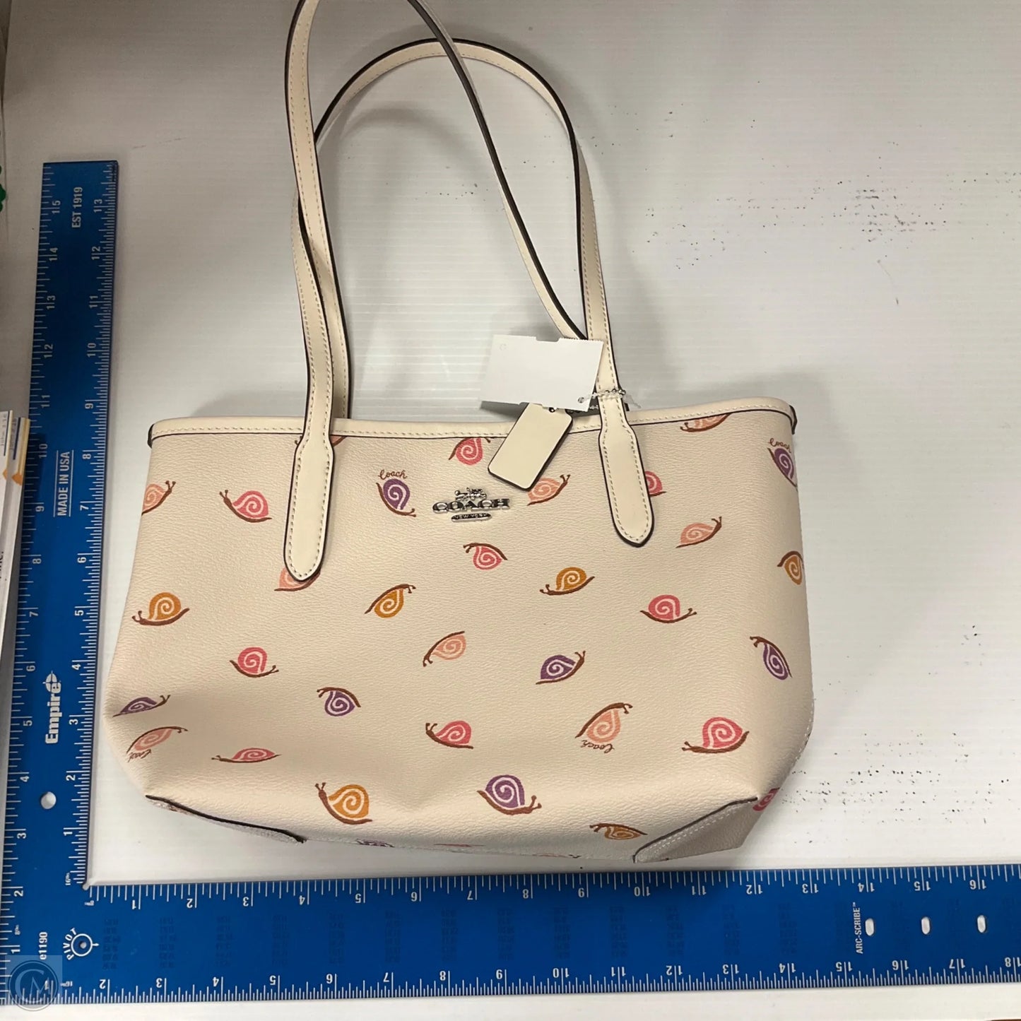 Handbag Designer By Coach, Size: Small