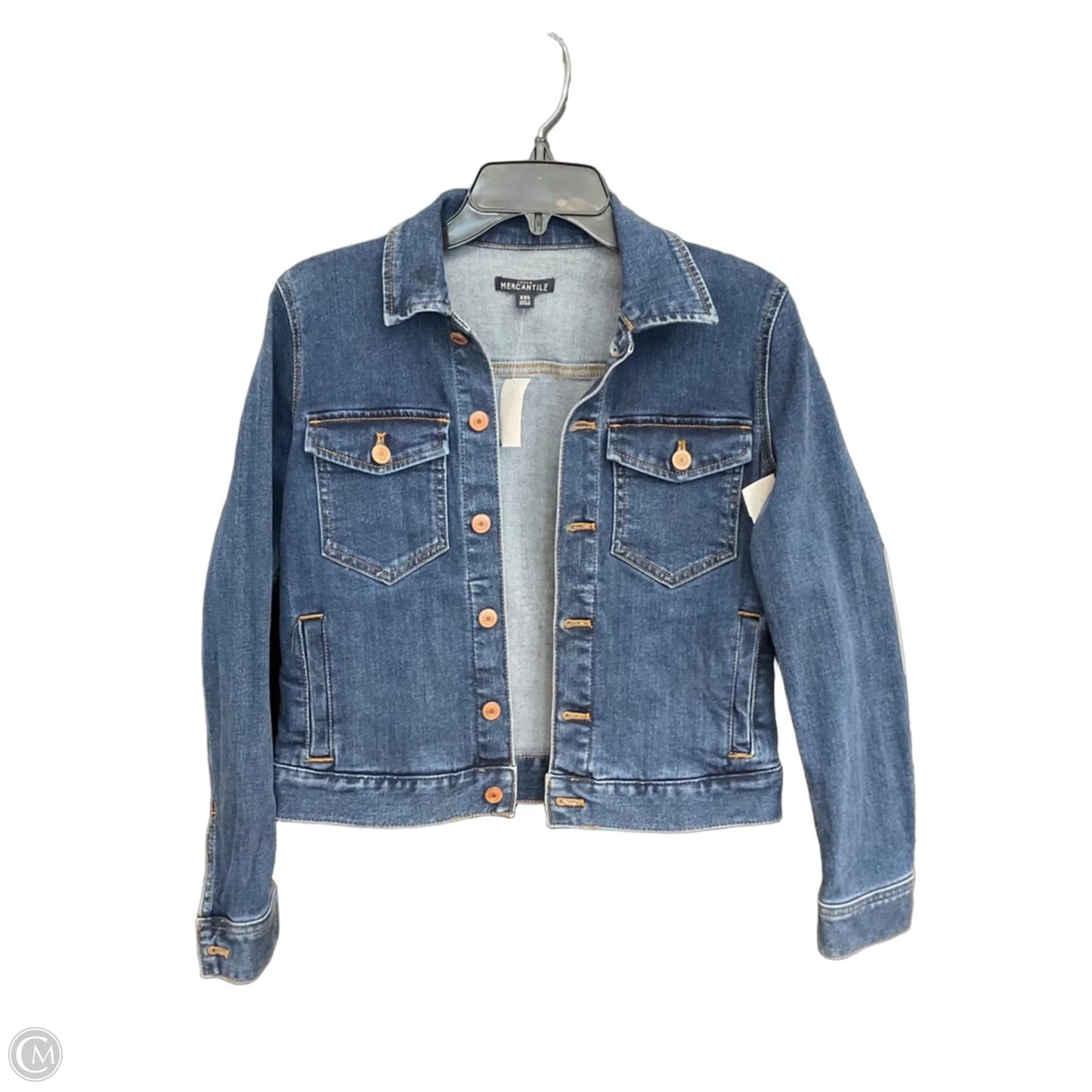 Jacket Denim By J. Crew In Blue Denim, Size: Xxs