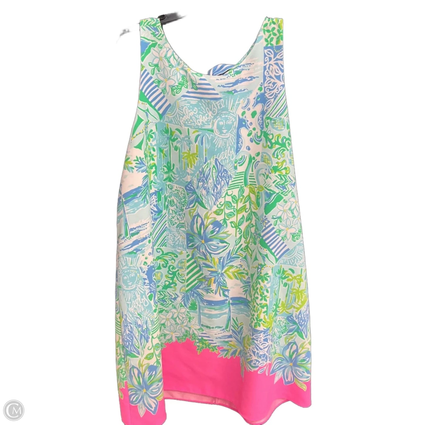 Dress Designer By Lilly Pulitzer In Blue & Green, Size: Xl – Clothes Mentor  Upper Arlington OH #105