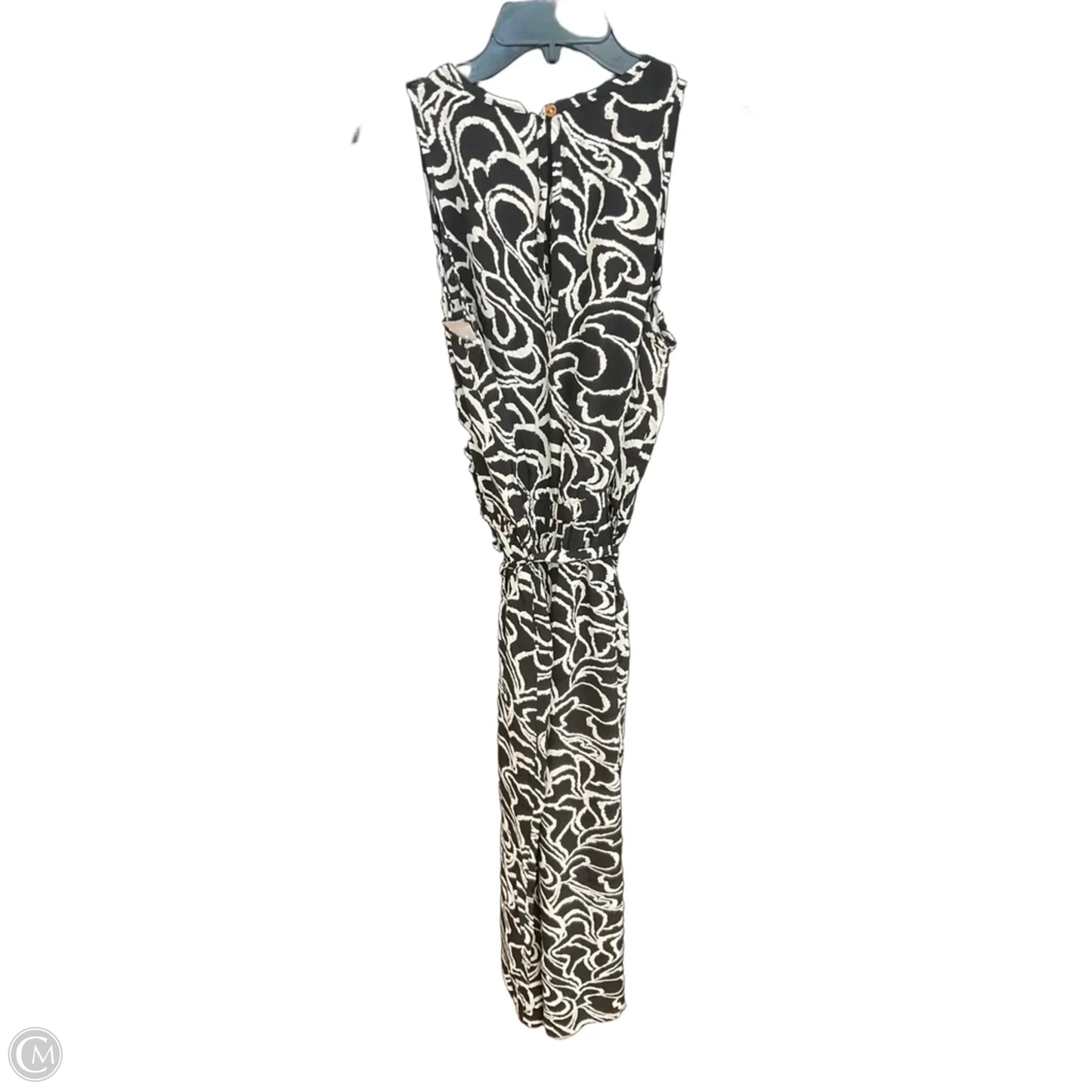 Jumpsuit By Loft In Black & Cream, Size: M