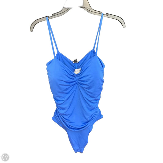 Bodysuit By Express In Blue, Size: L