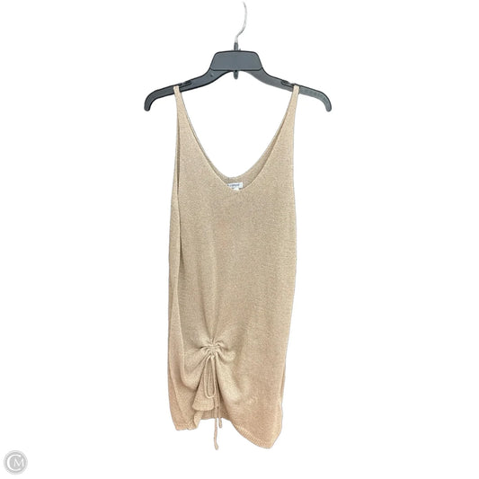 Swimwear Cover-up By Cupshe In Gold, Size: Xl